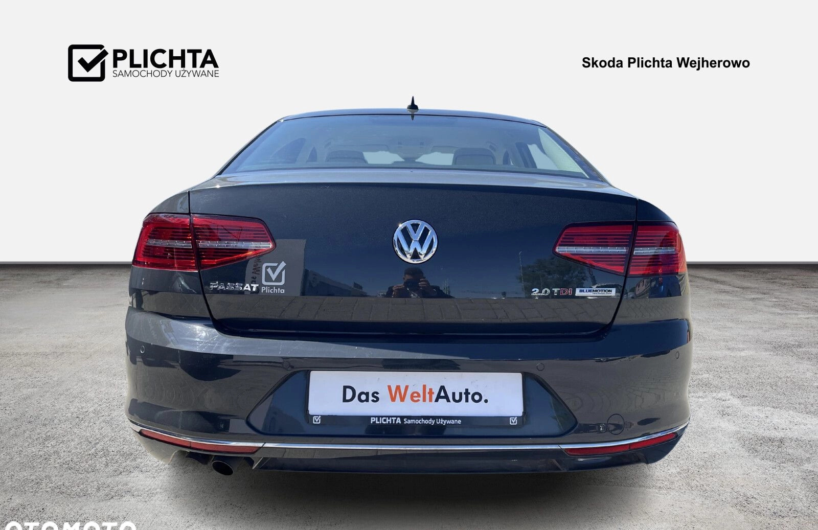 Volkswagen Passat cena 67500 przebieg: 141125, rok produkcji 2015 z Śmigiel małe 781